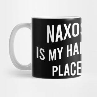 Naxos is my happy place Mug